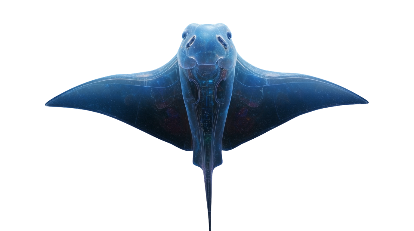 Cybernetic manta ray